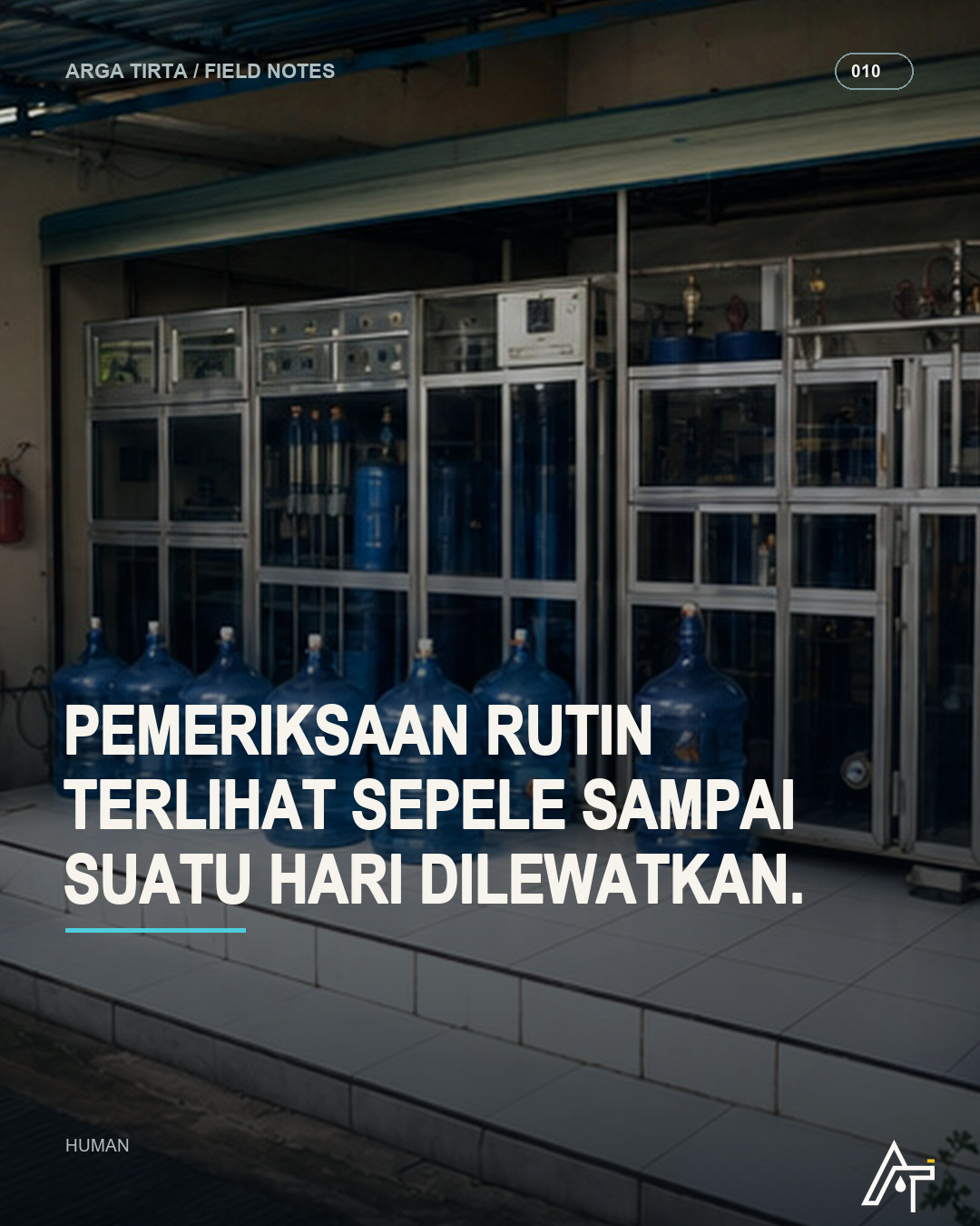 Perawatan tabung filter stainless
